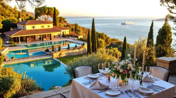 Top lieux exclusifs pour des événements privés en Corse du Sud