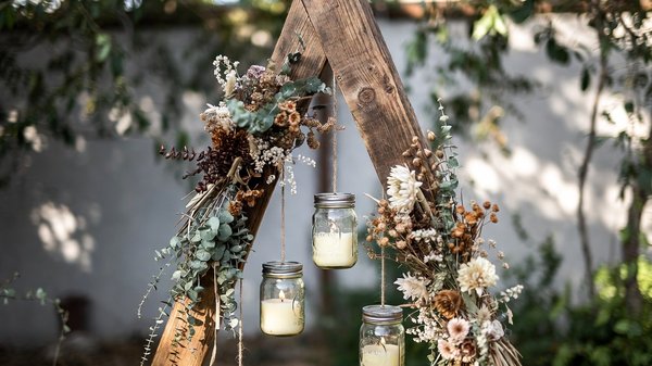 Décoration mariage champêtre à faire soi-même : idées et astuces pour une ambiance naturelle